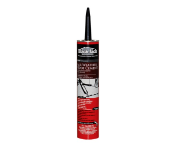 10 OZ TUBE BLACK JACK® ROOF CEMENT