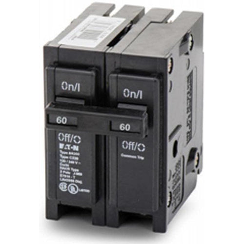 EATON CUTLER HAMMER 2 POLE 60A CIRCUIT BREAKER BR260-EATON-DEALER SOURCE-Default-Covalin Electrical Supply