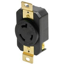 L8-20R TWIST LOCK WALL MOUNT RECEPTACLES - 2 POLE 3 WIRE 20A 480V