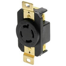 L16-20R TWIST LOCK WALL MOUNT RECEPTACLES - 3 POLE 4 WIRE 20A 480V