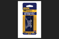UTILITY KNIFE BI METAL BLADE 20PK