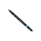 4" #2 BLUE PHILLIPS & #1 GREEN ROBERTSON SQUARE DOUBLE-ENDED IMPACT BIT