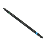 4" #2 BLUE PHILLIPS & #1 GREEN ROBERTSON SQUARE DOUBLE-ENDED IMPACT BIT