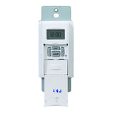 EI600WC 7-DAY HEAVY-DUTY PROGRAMMABLE TIMER, 120-277 VAC, 20A, WHITE, INTERMATIC