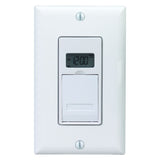 EI500WC 7-DAY STANDARD PROGRAMMABLE TIMER, 125 VAC, 15A, WHITE, INTERMATIC