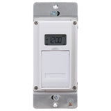 EJ600 7-DAY STANDARD PROGRAMMABLE TIMER, 120 VAC, 12A, WHITE, INTERMATIC