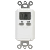 EI500WC 7-DAY STANDARD PROGRAMMABLE TIMER, 125 VAC, 15A, WHITE, INTERMATIC