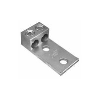 800 - 1/0 TWO HOLE MOUNT TWO CONDUCTOR ALUMINUM MECHANICAL LUG