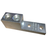 600 - #4 TWO HOLE MOUNT ONE CONDUCTOR ALUMINUM MECHANICAL LUG