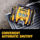 DEWALT 20V MAX* CORDLESS TIRE INFLATOR TOOL ONLY