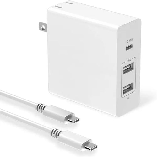 HUNTKEY 65W THREE PORT USB WALL CHARGER