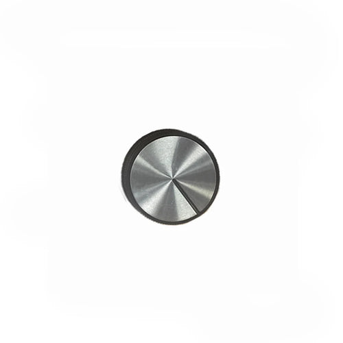BANVIL KNOB “ FLUSH STEM - SILVER INLAY WITH BLACK RIM