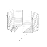 BANVIL CEILING MOUNT GUARD 40" X 26" FOR 36" FANS INCLUDES HARDWARE