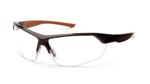 CARHARTT BRASWELL™ HALF FRAME SAFETY GLASSES - CLEAR LENS
