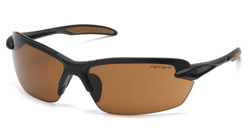 CARHARTT SPOKANE® HALF FRAME SAFETY GLASSES - SANDSTONE BRONZE POLARIZED