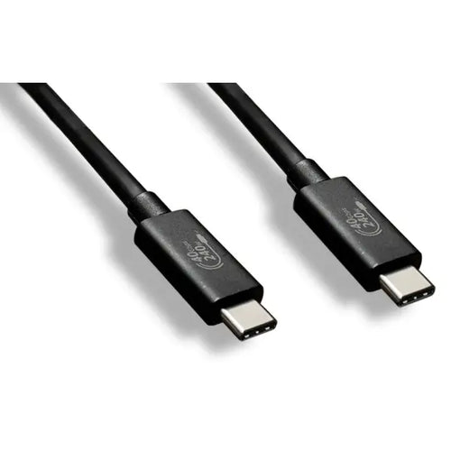 1M USB 4 GEN 3X2 C MALE TO C MALE 40GBPS 240W CABLE