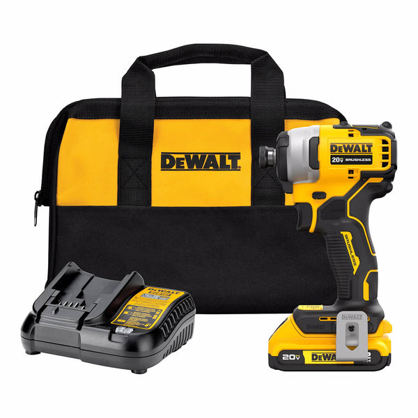 ATOMIC™ 20V MAX* BRUSHLESS CORDLESS COMPACT 1/4 IN IMPACT DRIVER KIT