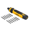 DEWALT 14 PIECE CORDLESS SCREWDRIVER SET WITH FLEXDRIVE™ CONTROL