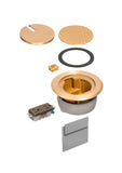 ARLINGTON CONCRETE FLOOR BOX BRASS COVER KIT