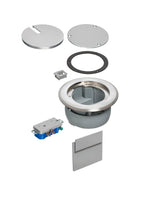 ARLINGTON CONCRETE FLOOR BOX NICKEL COVER KIT