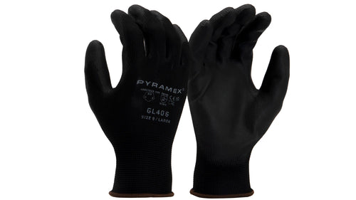 GL406 SERIES - PU (POLYURETHANE) DIPPED GLOVES - MEDIUM