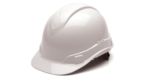 RIDGELINE® 4-POINT RATCHET CAP STYLE HARD HAT - WHITE