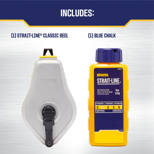 CLASSIC CHALK REEL + BLUE