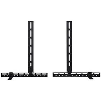 30"-90" LARGE TILT & SWING FLAT SCREEN TV WALL BRACKET WITH SOUND BAR MOUNTING KIT - AVF