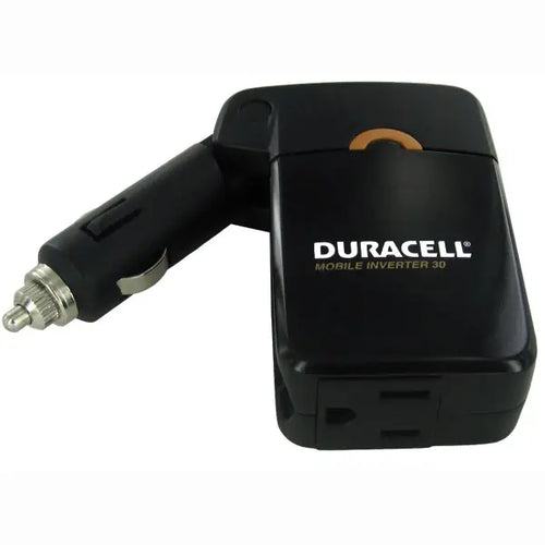 DURACELL MOBILE INVERTER - 30 WATTS - 2.1 AMP USB PORT
