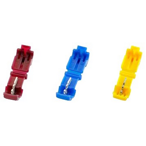 RED 22 - 18 T-TAP QUICK SPLICE CONNECTORS PACK OF 25