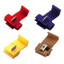 BLUE 18 - 14 QUICK SPLICE CONNECTORS PACK OF 25