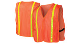 RV1 Series NON-RATED HI-VIS VEST ONE SIZE FITS MOST