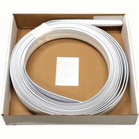 50 FT. ROLL FORM RACEWAY - 1" X 1/2" - WHITE