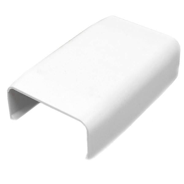 JOINT RACEWAY COVER FITTING - 1" X 1/2" - WHITE