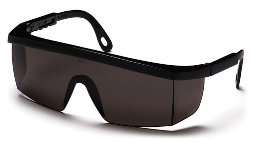 INTEGRA® HALF FRAME SAFETY GLASSES - GRAY LENS