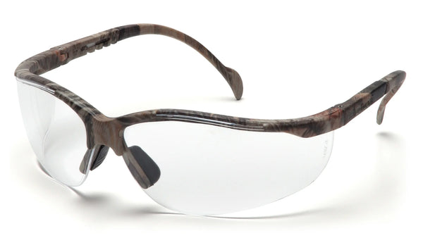 VENTURE II® HALF FRAME SAFETY GLASSES - REALTREE HW®/ CLEAR NO ANTI-FOG