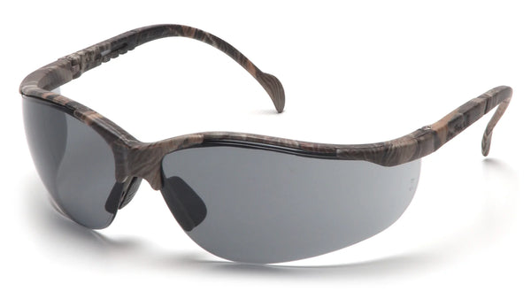 VENTURE II® HALF FRAME SAFETY GLASSES - REALTREE HW®/ GRAY NO ANTI-FOG
