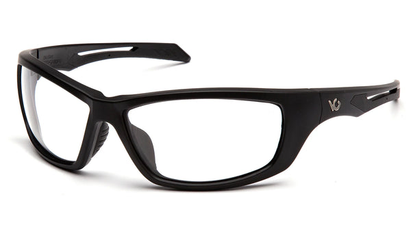 HOWITZER™ FULL FRAME SAFETY GLASSES - BLACK FRAME/CLEAR LENS