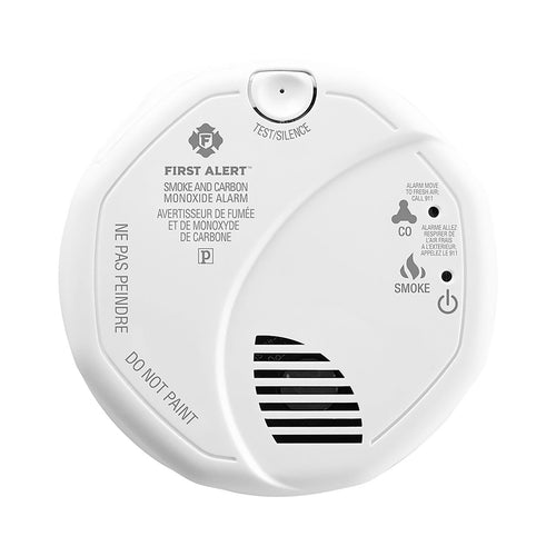 FIRST ALERT SCO500 BATTERY POWERED 2 IN 1 SMOKE & CO ALARM WITH WIRELESS INTERCONNECT
