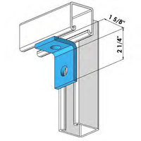 TWO HOLE ANGLE ZINC