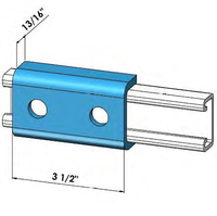 TWO HOLE SPLICE ZINC