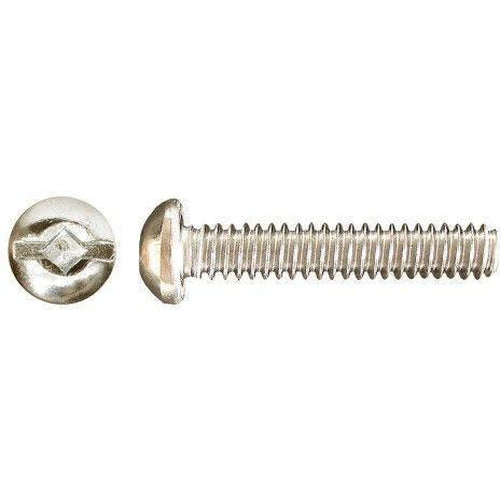  1/4-20X3 RD COMBO SQ/SLOT MACHINE SCREW ZINC-FASTENERS & FITTINGS INC.-FASTENERS & FITTINGS INC-Default-Covalin Electrical Supply 