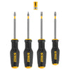 DEWALT MAX FIT SCREWDRIVER SET (4-PIECE)