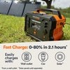 GENERAC GB1000 1086WH PORTABLE BATTERY POWER STATION GENERATOR