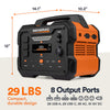 GENERAC GB1000 1086WH PORTABLE BATTERY POWER STATION GENERATOR