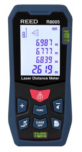 REED R8005 LASER DISTANCE METER, 164' (50M)