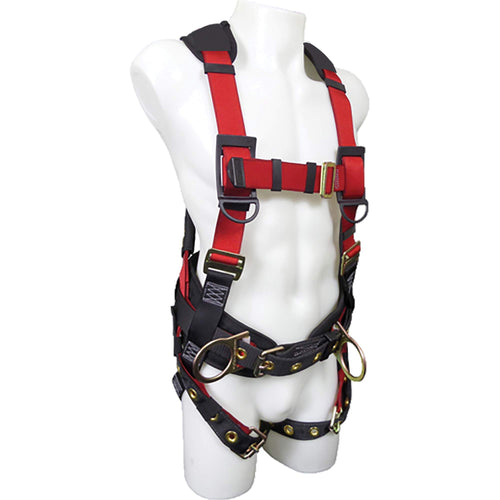 CONTRACTOR SAFETY HARNESS, CSA CERTIFIED, CLASS AP, EXTRA LARGE, 352 LBS. CAP.