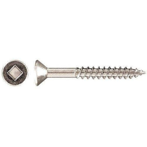  8X2 FLAT HD SOCKET STEEL WOOD SCREW PLTD *-FASTENERS & FITTINGS INC.-FASTENERS & FITTINGS INC-Default-Covalin Electrical Supply 