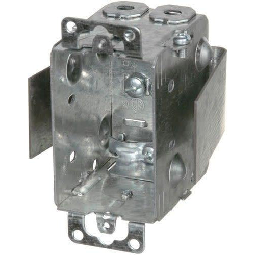 1104-LRW - 2½'' DEEP REWORK BOX W/BRACKET, EARS & CLAMPS-VISTA-VISTA-Default-Covalin Electrical Supply