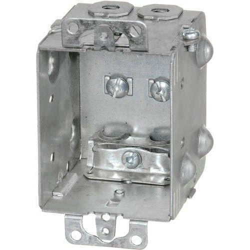 1204-LA-HV - 347V 2½'' DEEP GANGABLE W/ARMOURED CLAMPS & EARS-VISTA-VISTA-Default-Covalin Electrical Supply